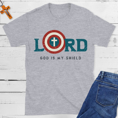 God Is My Shield Christian T-Shirt
