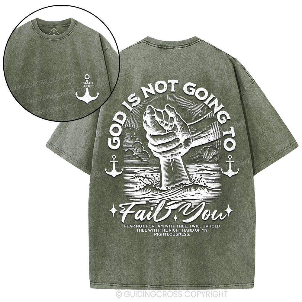 New-Sample Christian Washed T-Shirt Sale - GuidingCross