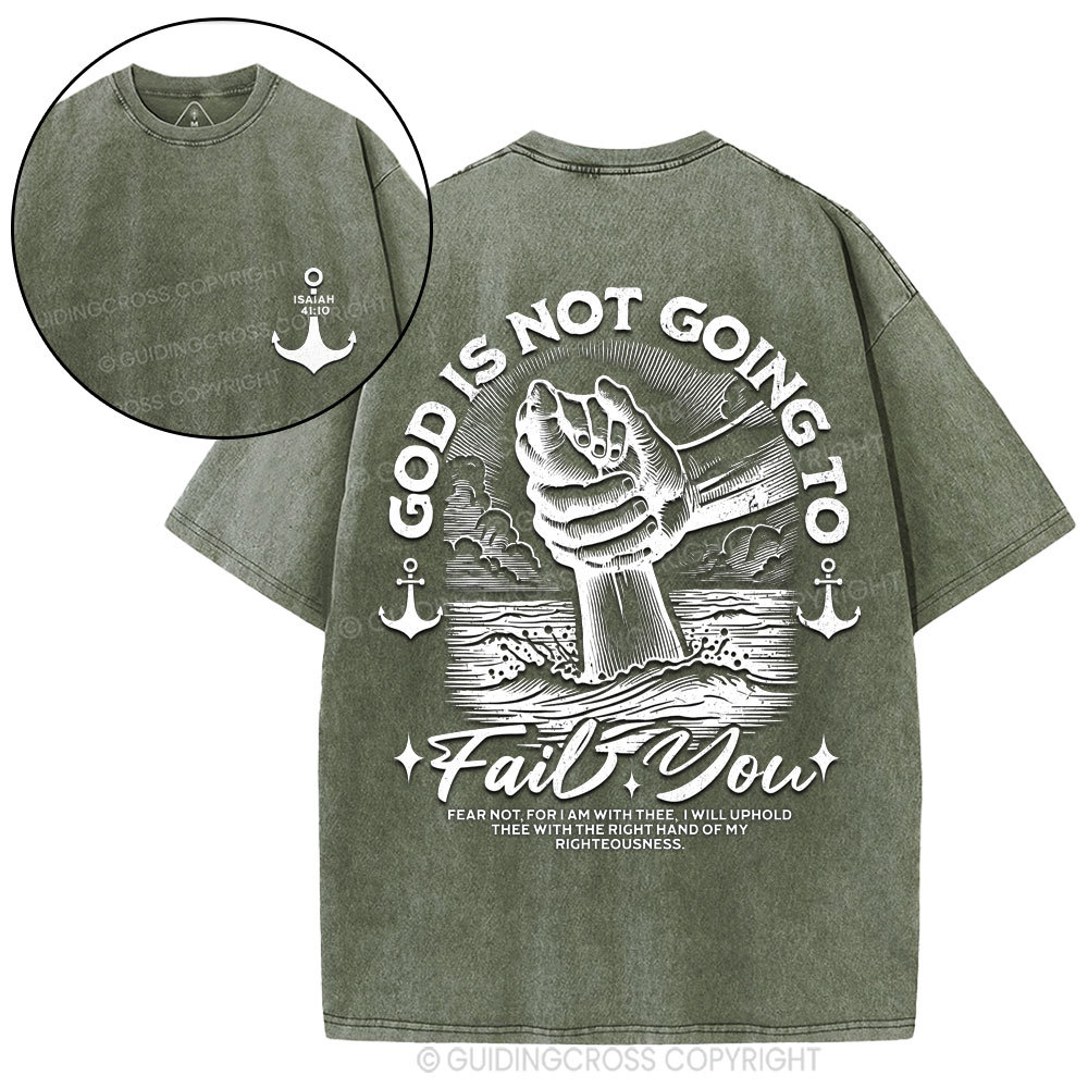 New-Sample Christian Washed T-Shirt Sale - GuidingCross