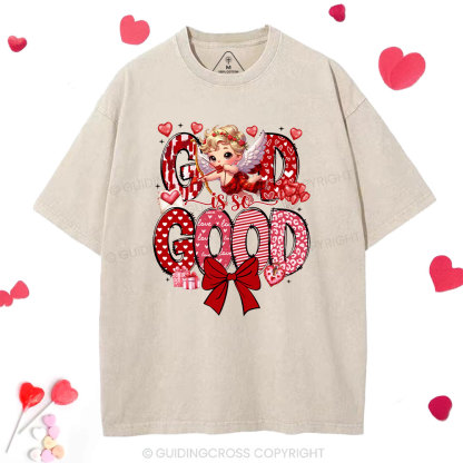 God Is So Good Christian Washed T-Shirt