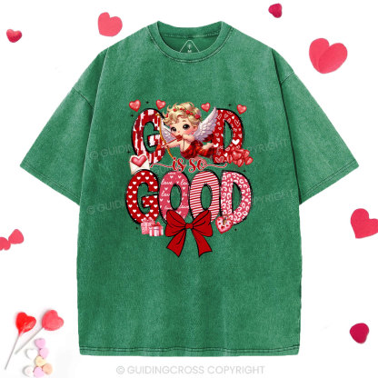 God Is So Good Christian Washed T-Shirt