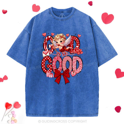 God Is So Good Christian Washed T-Shirt