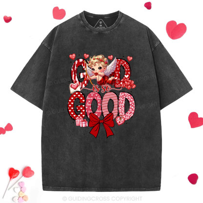 God Is So Good Christian Washed T-Shirt
