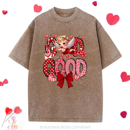 God Is So Good Christian Washed T-Shirt