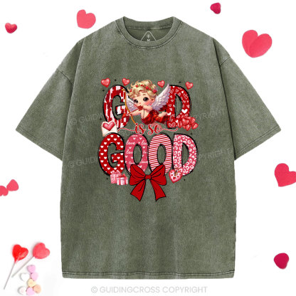 God Is So Good Christian Washed T-Shirt