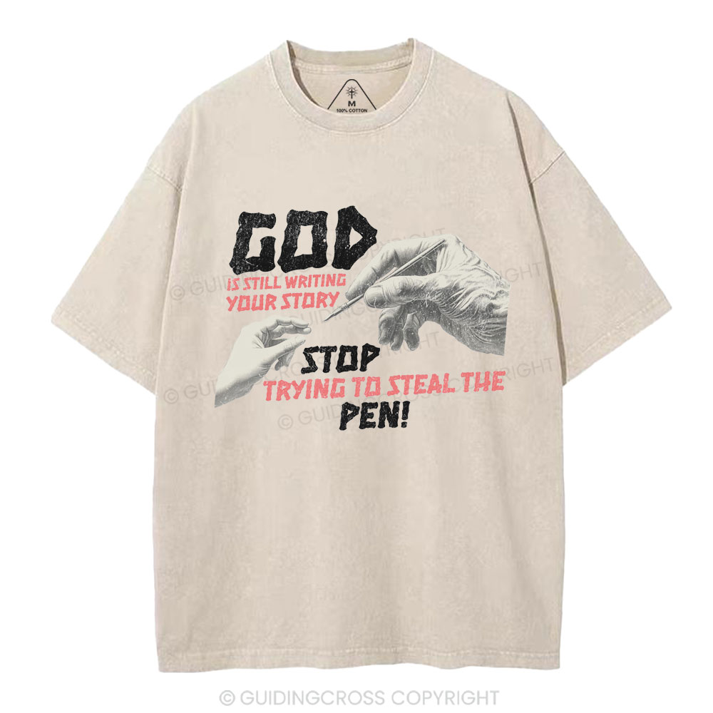 New-Sample Christian Washed T-Shirt Sale - GuidingCross