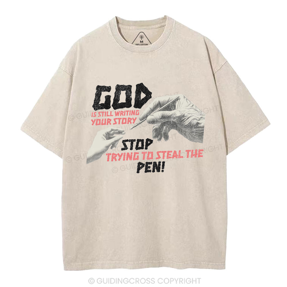 New-Sample Christian Washed T-Shirt Sale - GuidingCross