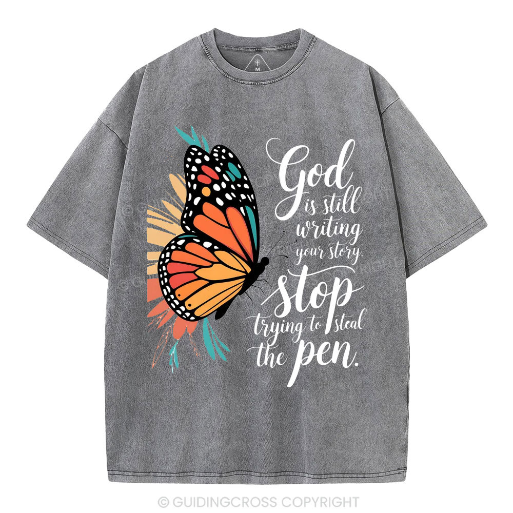 New-Sample Christian Washed T-Shirt Sale - GuidingCross