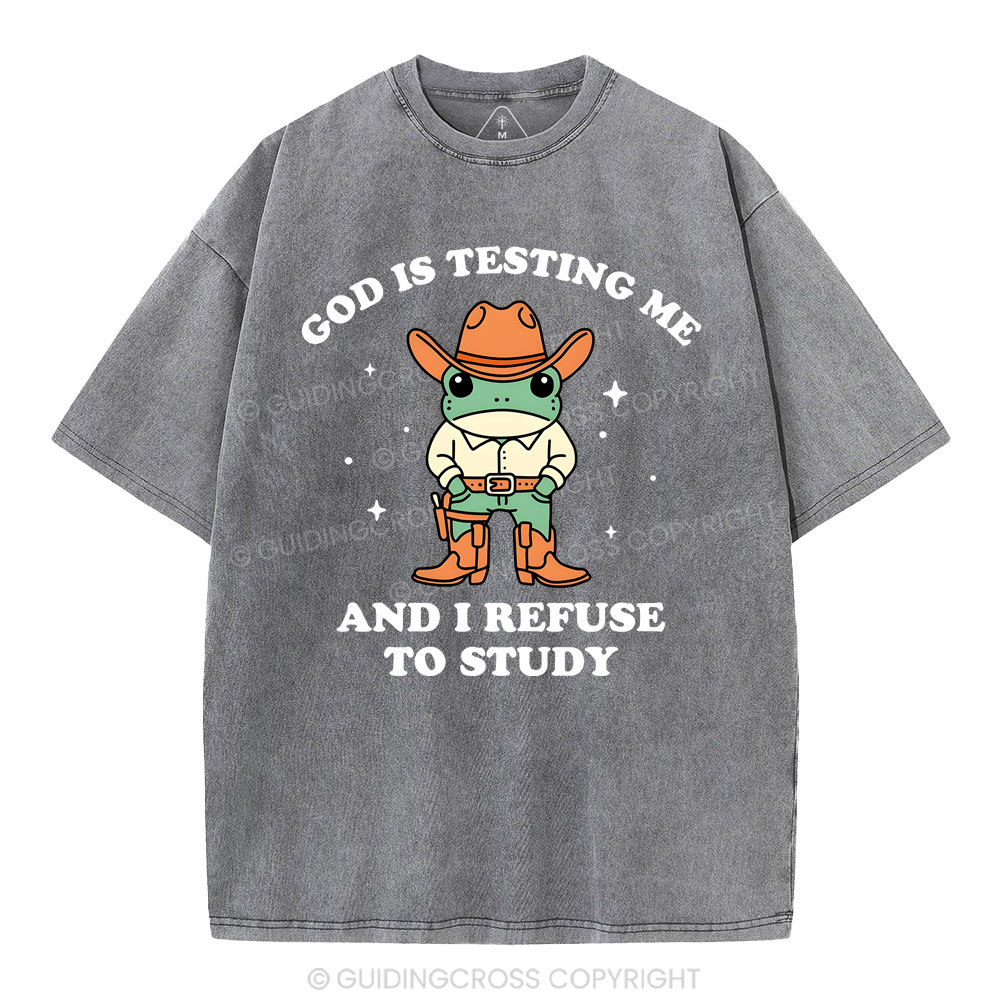 New-Sample Christian Washed T-Shirt Sale - GuidingCross
