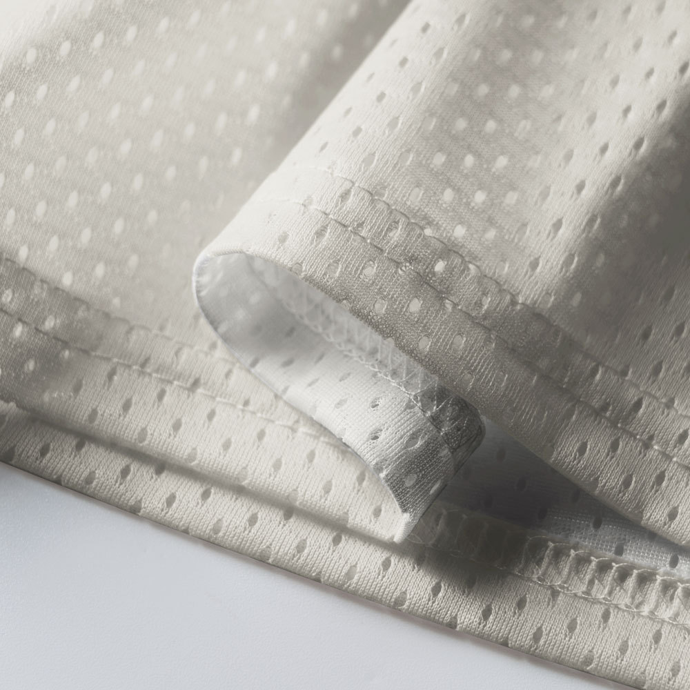 God Is With Us Christian White Mesh Jersey