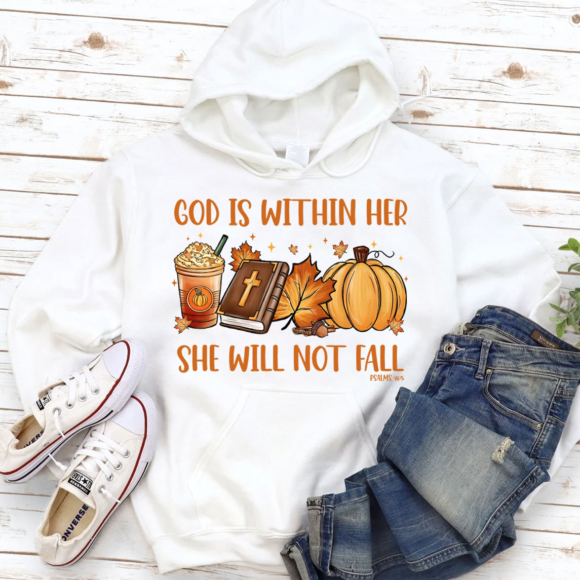God Is Within Her Christian Hoodie