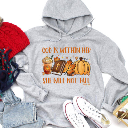 God Is Within Her Christian Hoodie