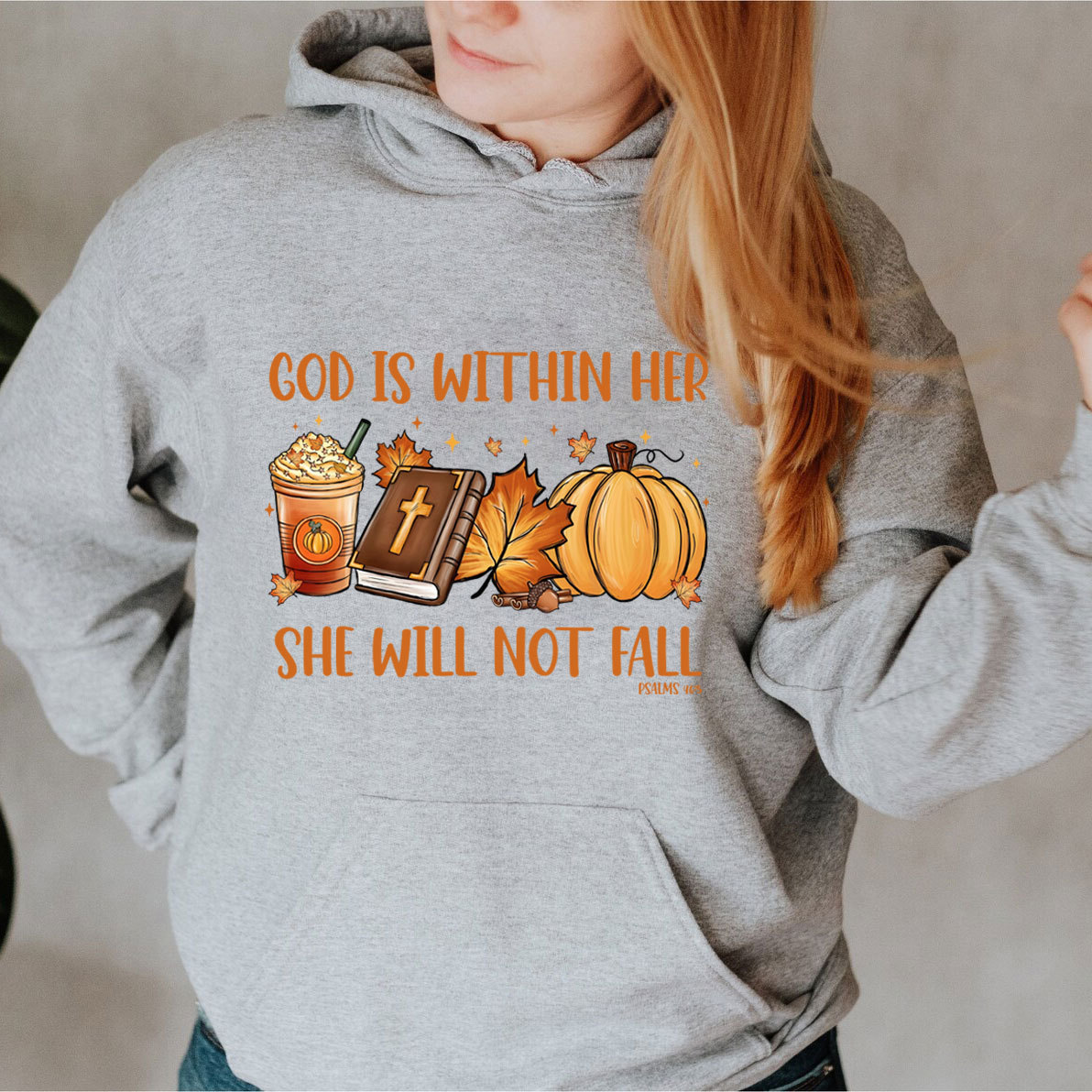 God Is Within Her Christian Hoodie