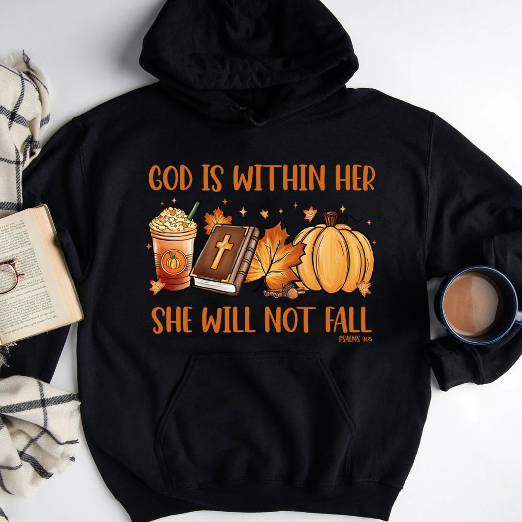 God Is Within Her Christian Hoodie