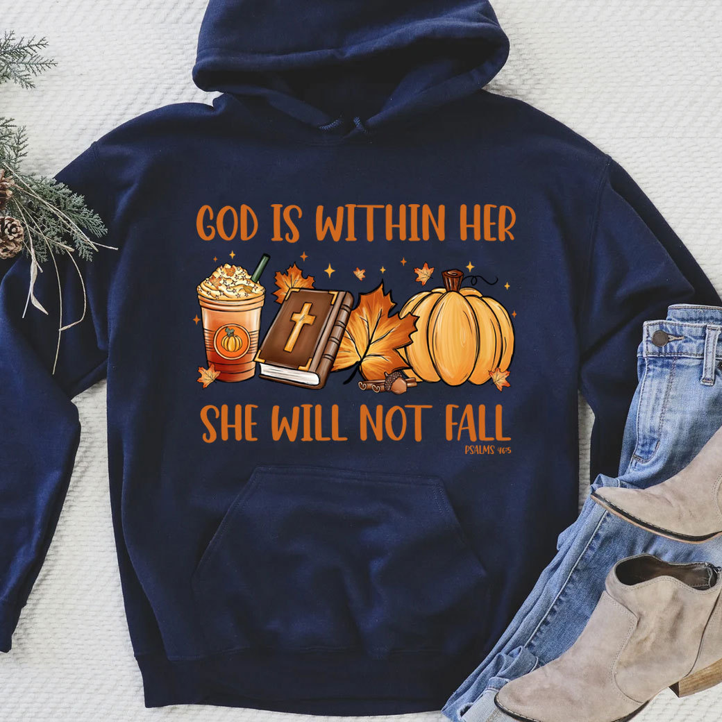 God Is Within Her Christian Hoodie