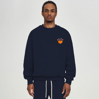 God Is Within Her Christian Fleece Sweatshirt