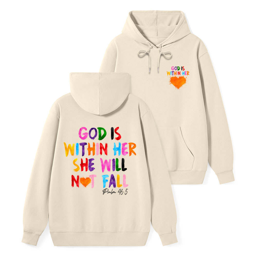God Is Within Her Classic Christian Hoodie