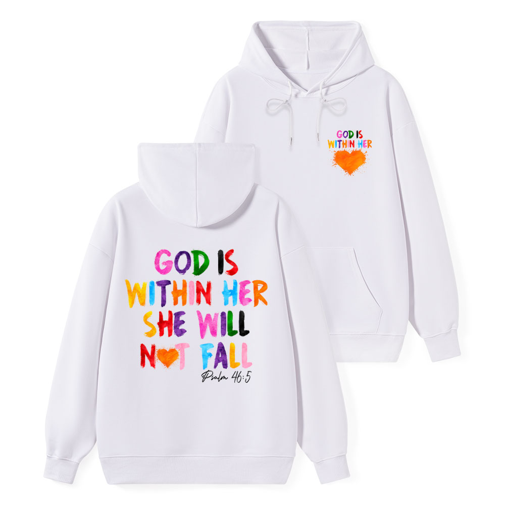 God Is Within Her Classic Christian Hoodie