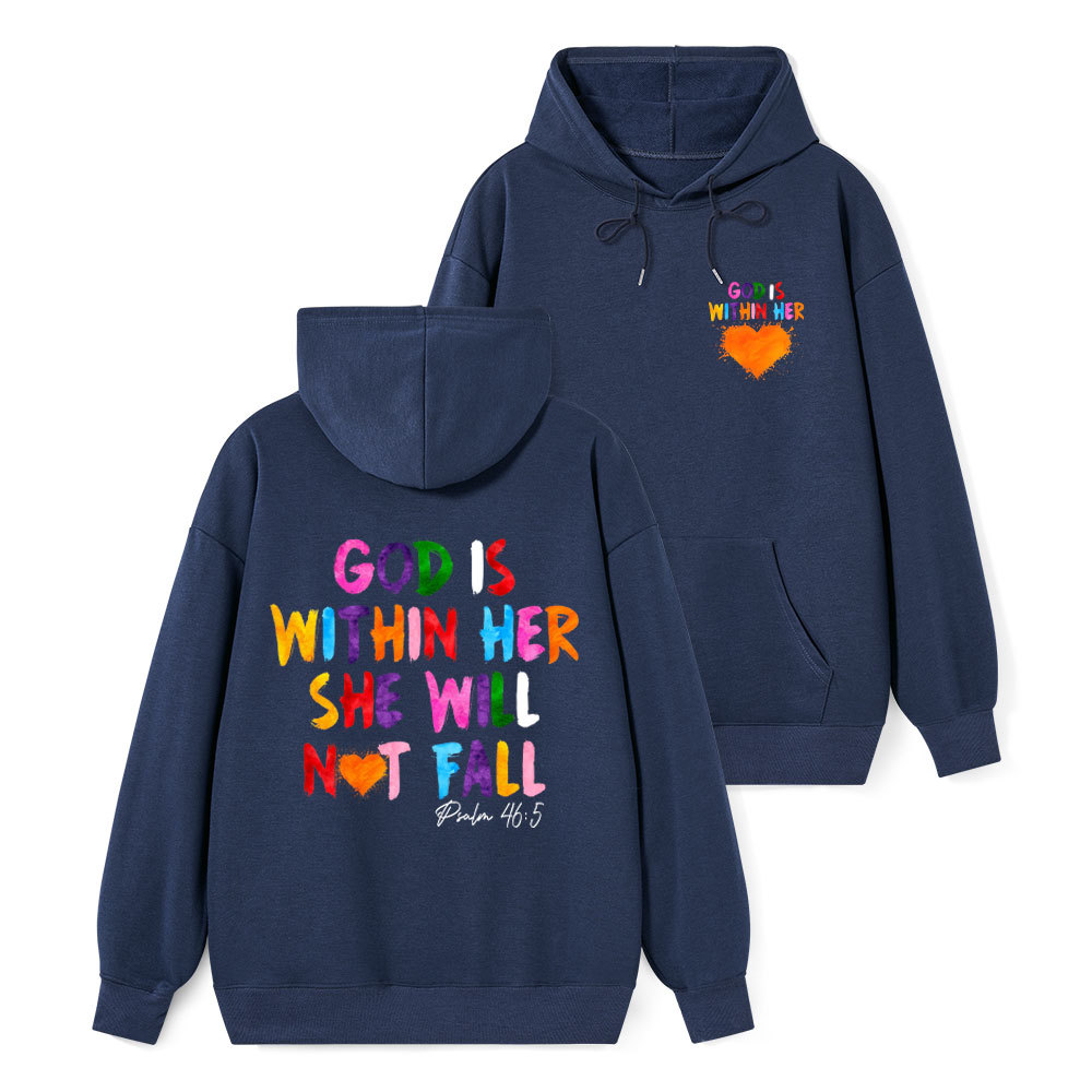 God Is Within Her Classic Christian Hoodie