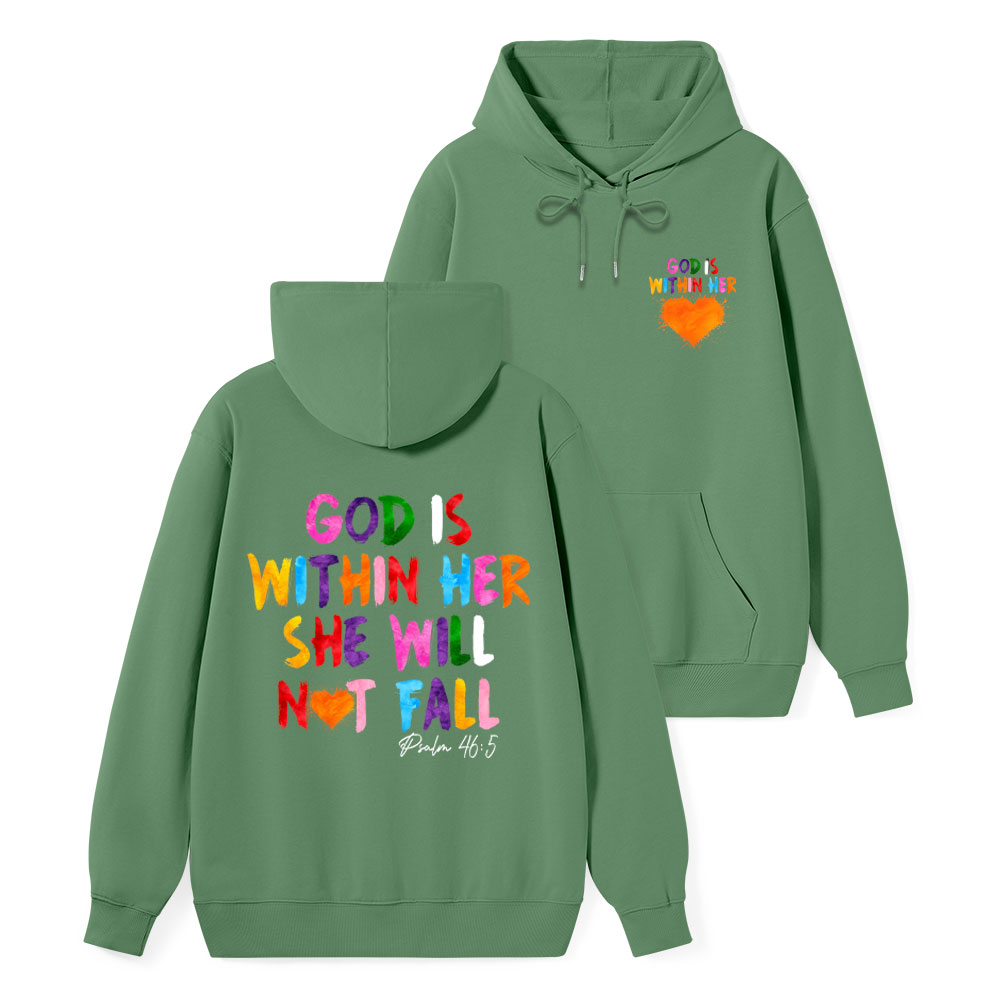 God Is Within Her Classic Christian Hoodie