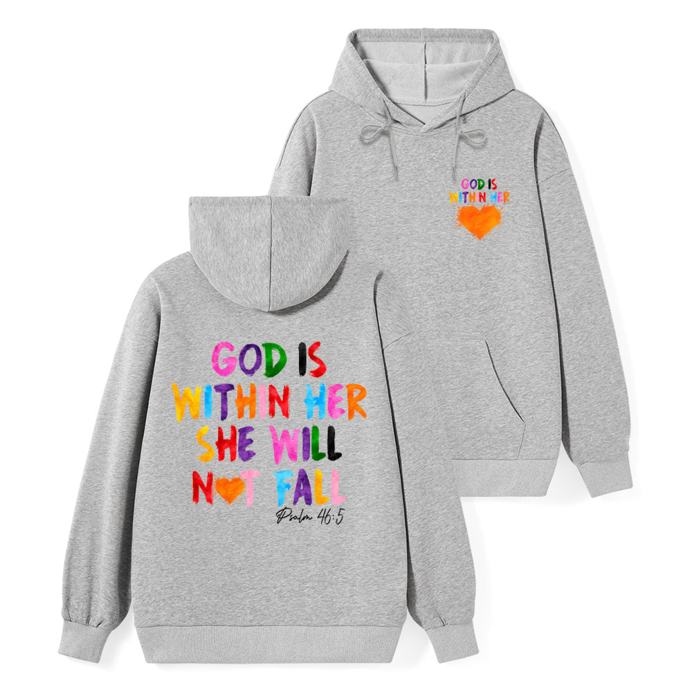 God Is Within Her Classic Christian Hoodie