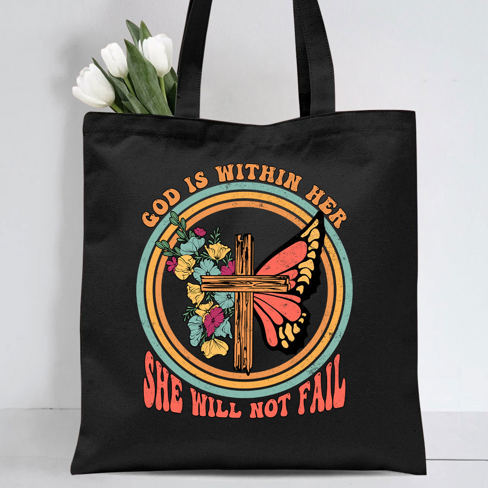 I Can Only Imagine Christian Lyric Canvas Tote Bag Sale-GuidingCross