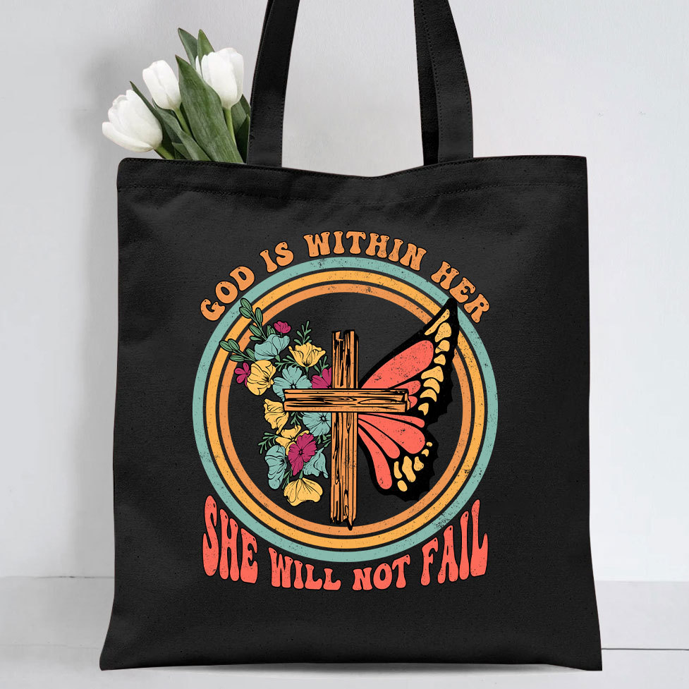 I Can Only Imagine Christian Lyric Canvas Tote Bag Sale-GuidingCross