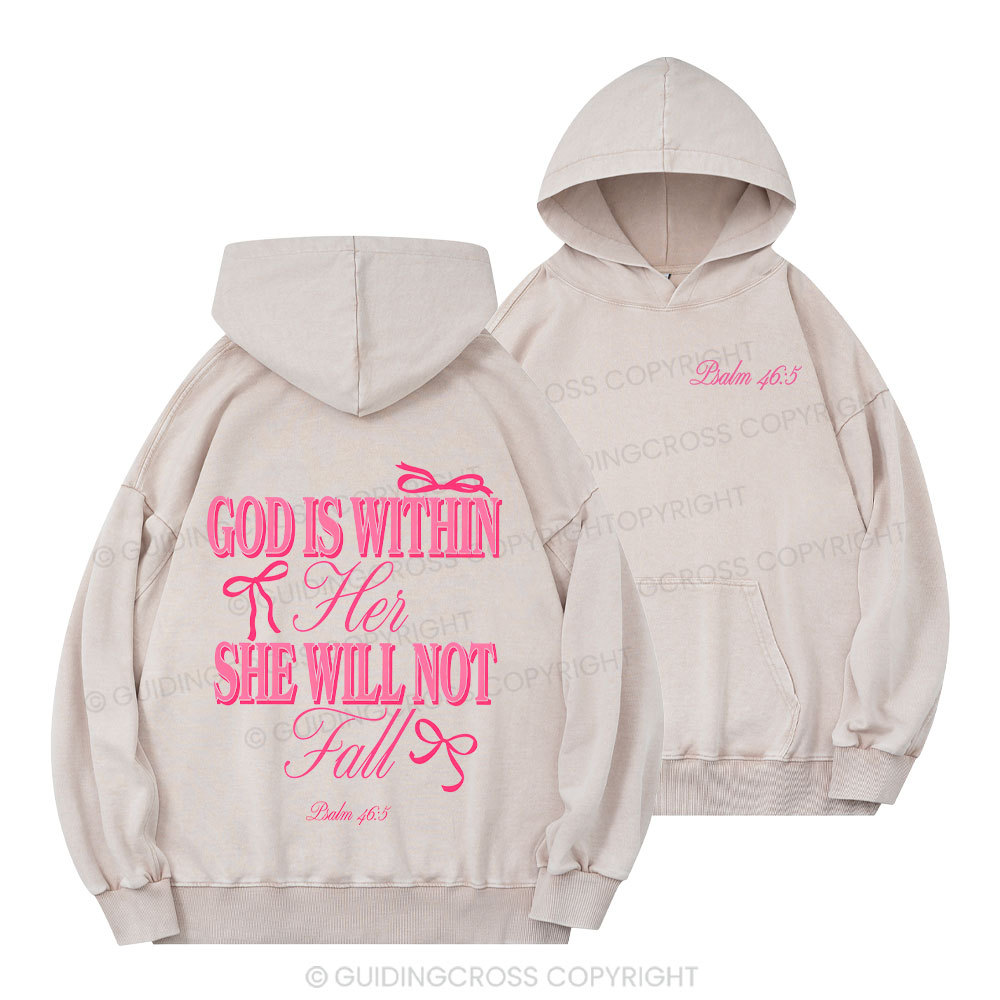 Sample Vintage Christian Washed Hoodie  Sale - GuidingCross