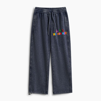 God Is Within Her She Will Not Fall Christian Washed Sweatpants