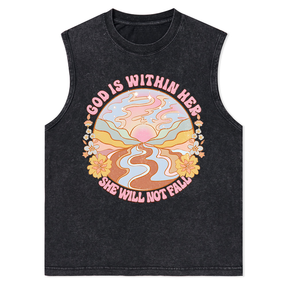 Sample Christian Washed Tank Top Sale - GuidingCross
