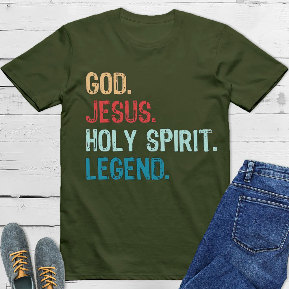 God Jesus Holy Spirit  Christian T-Shirt
