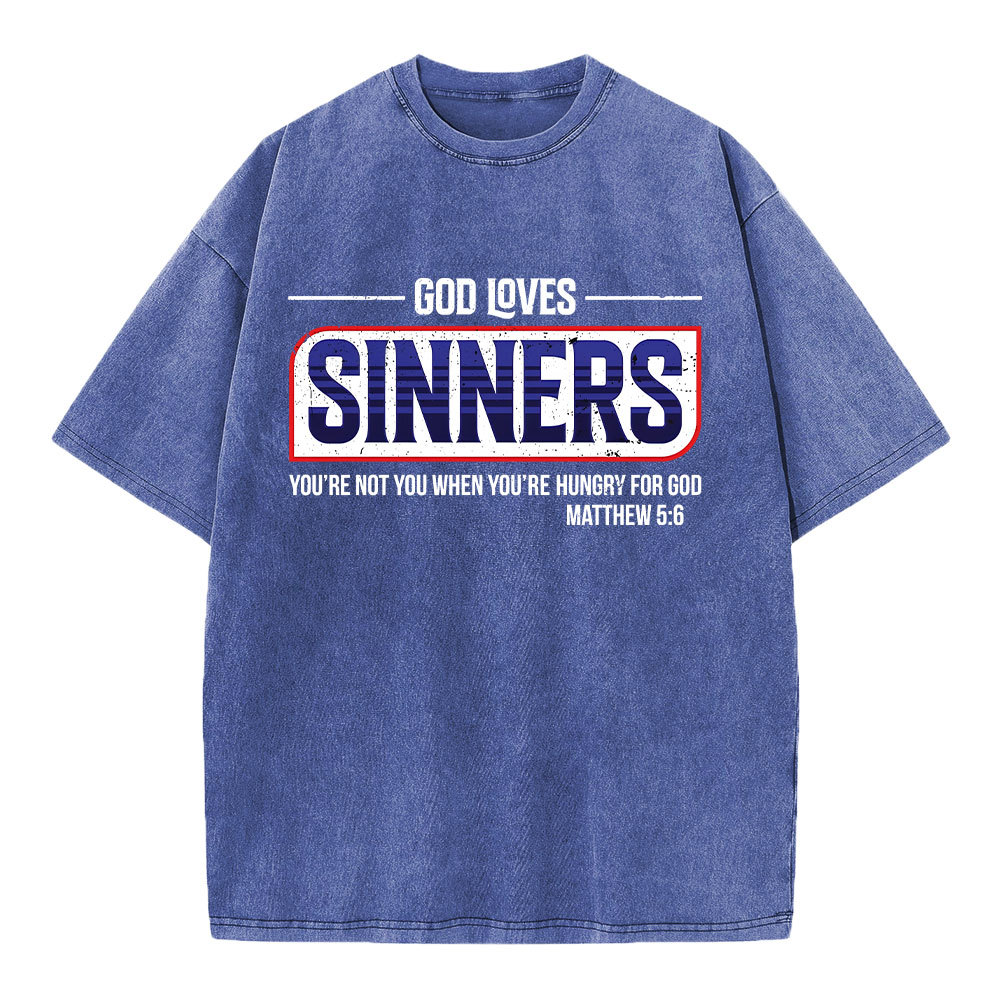 Vintage Washed Christian Sample T-Shirt Sale-GuidingCross