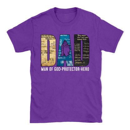 God Man Of God Protector Christian T-Shirt