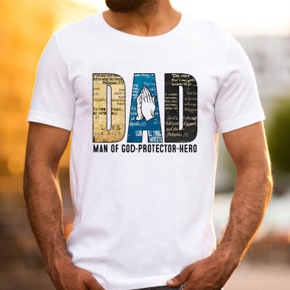 God Man Of God Protector Christian T-Shirt