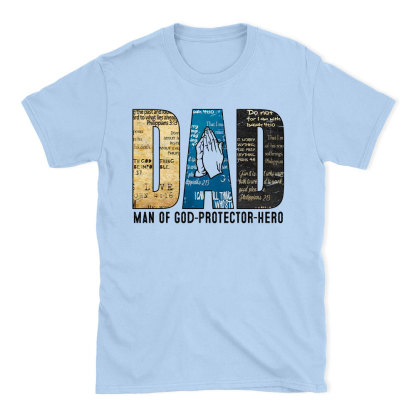 God Man Of God Protector Christian T-Shirt