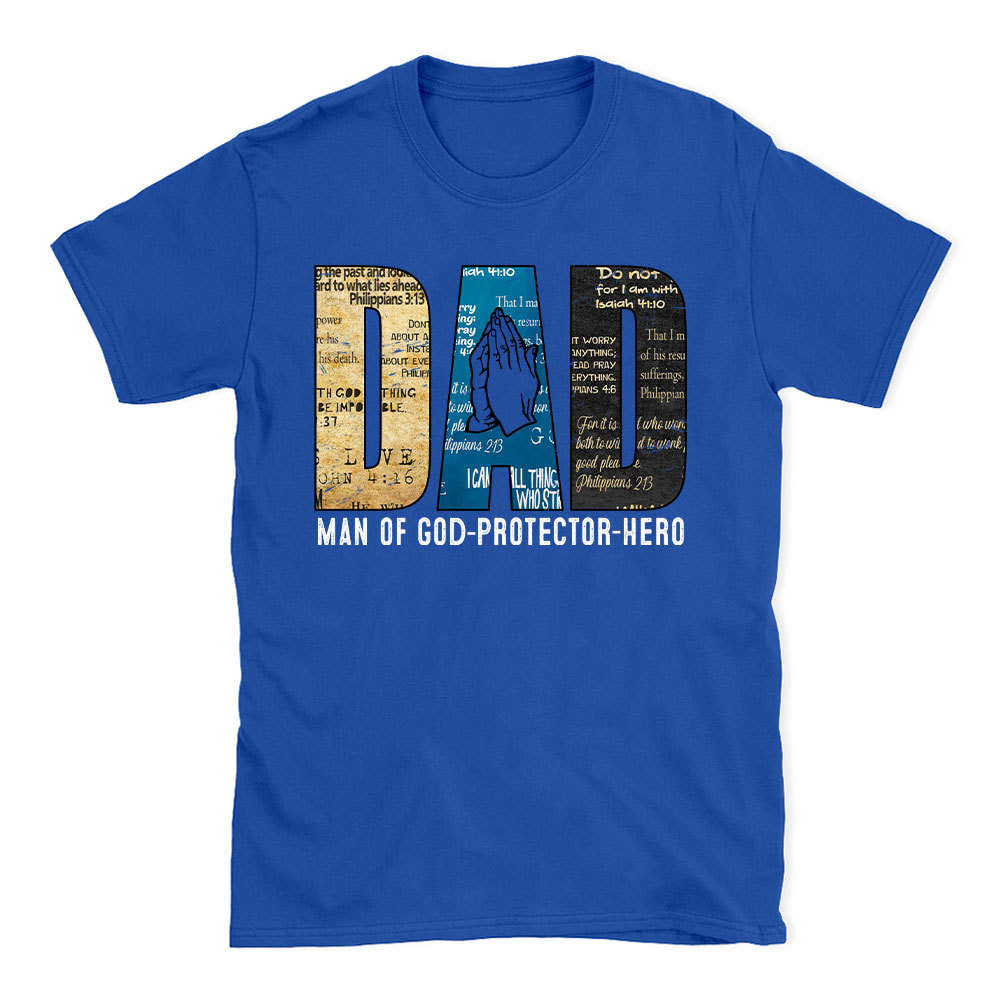 God Man Of God Protector Christian T-Shirt