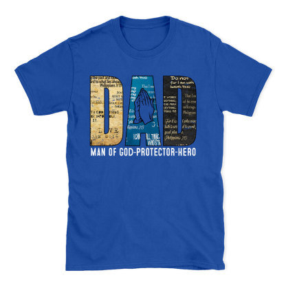 God Man Of God Protector Christian T-Shirt