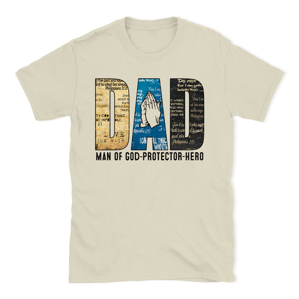 God Man Of God Protector Christian T-Shirt