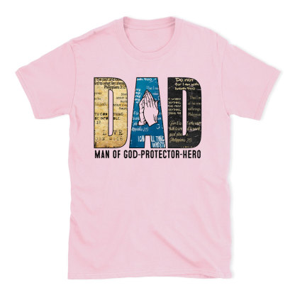 God Man Of God Protector Christian T-Shirt