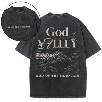 God Of The Valley Christian Washed T-Shirt