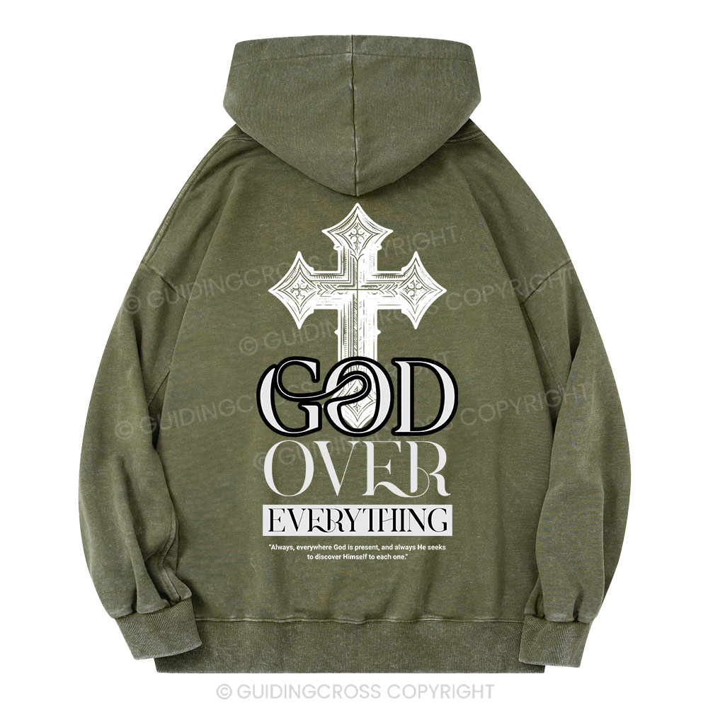 Transformed Christian Washed Hoodie Sale - GuidingCross