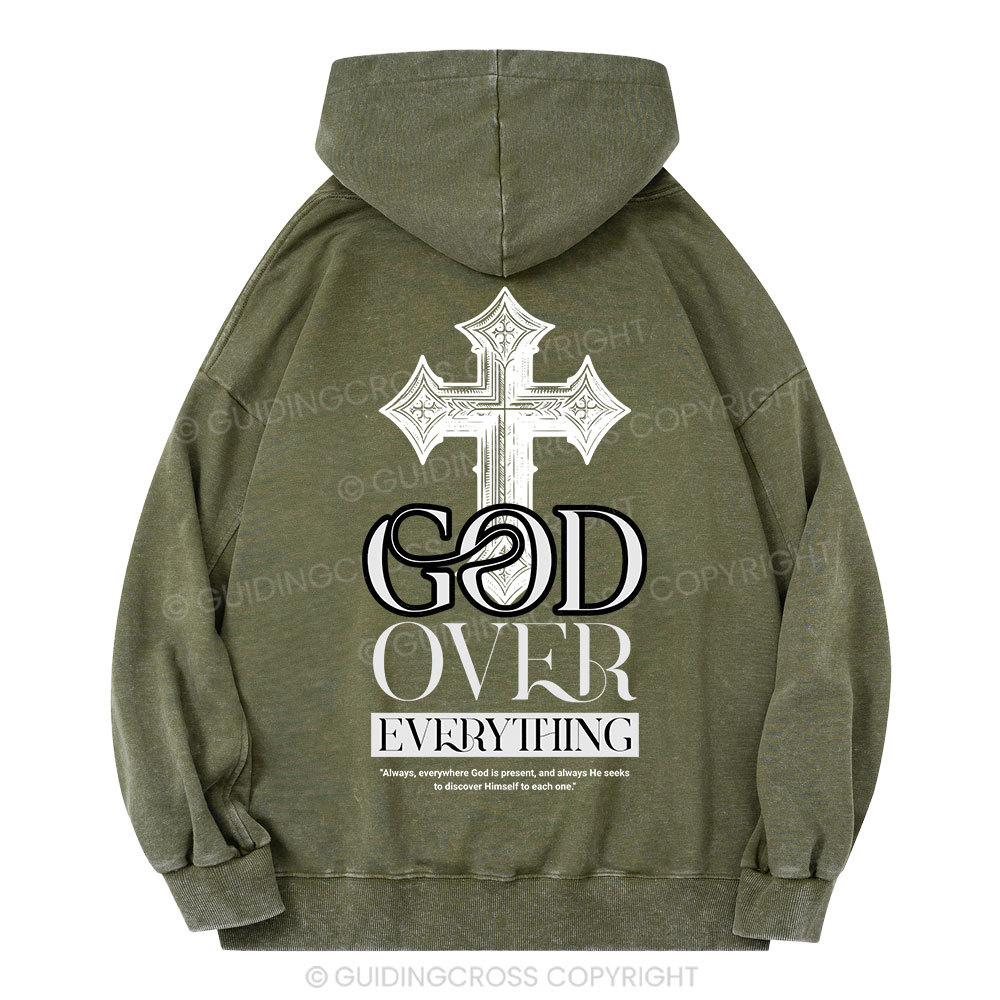 Transformed Christian Washed Hoodie Sale - GuidingCross