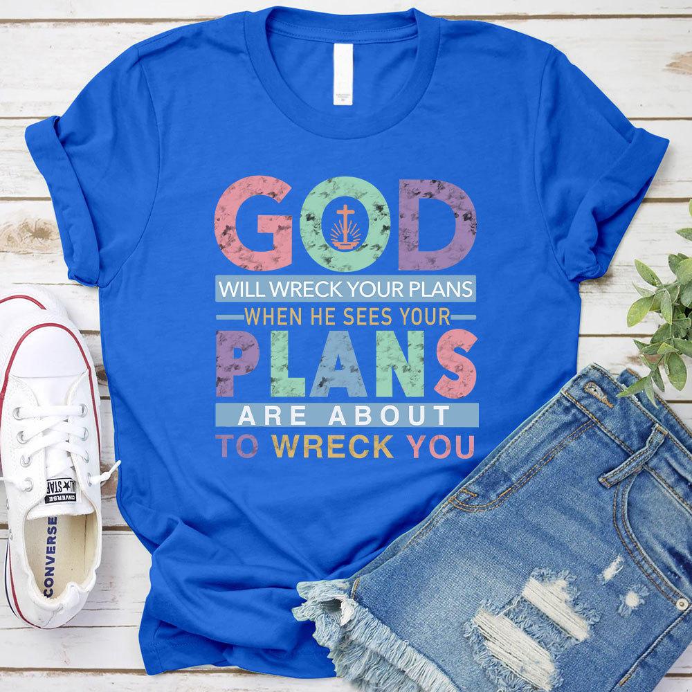 God Plans Christian T-Shirt