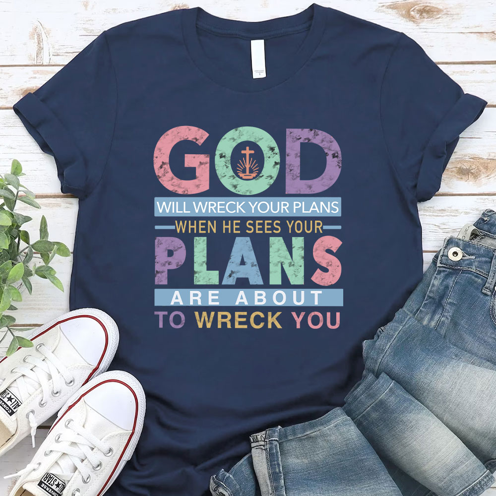 God Plans Christian T-Shirt