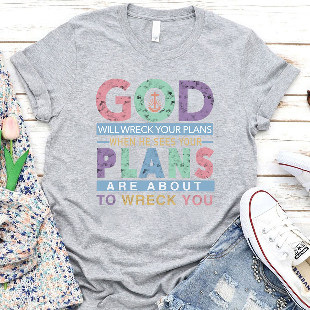 God Plans Christian T-Shirt
