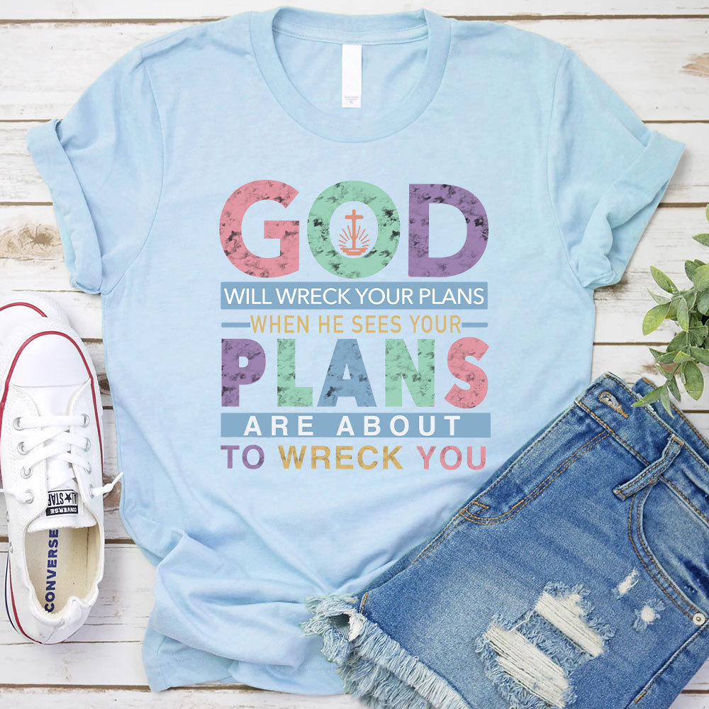 God Plans Christian T-Shirt