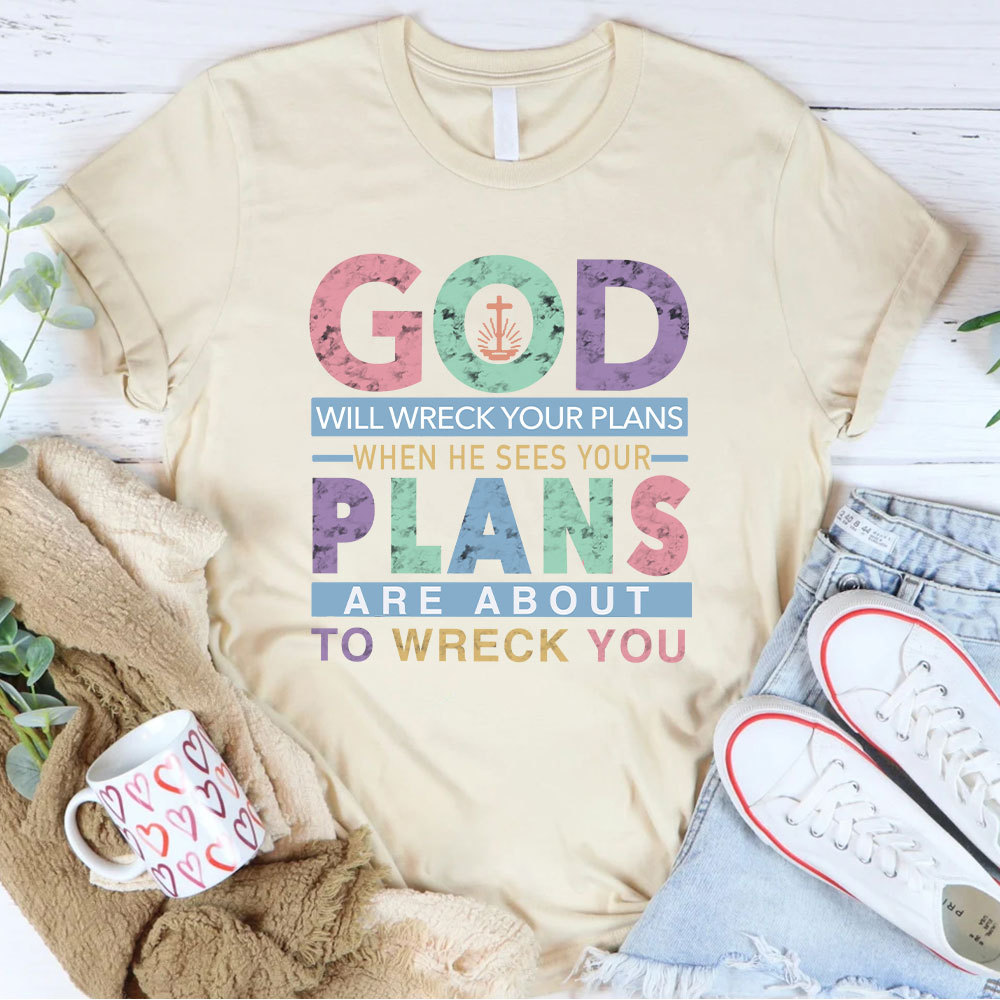 God Plans Christian T-Shirt