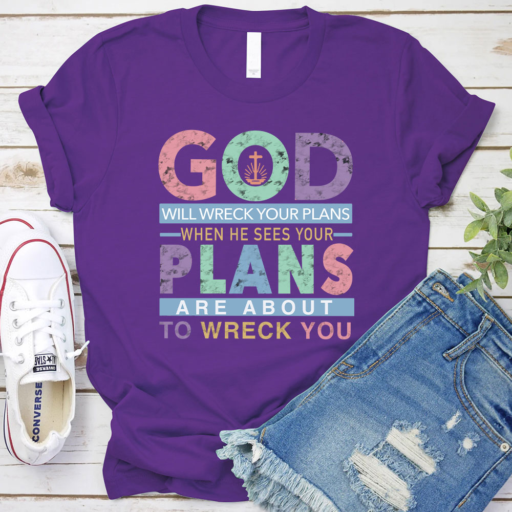 God Plans Christian T-Shirt