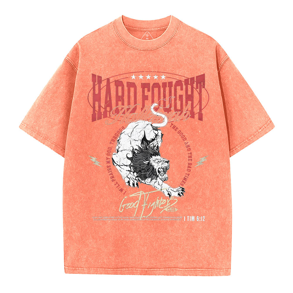 God Prayers  Christian Washed T-Shirt