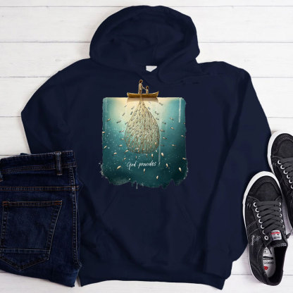 God Provides Christian Hoodie